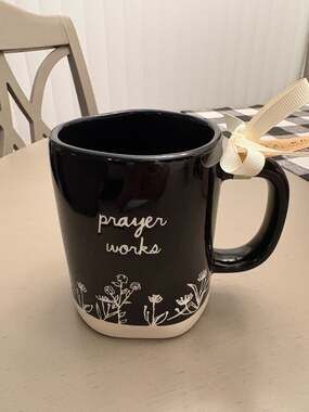Rae Dunn Artisan Collection by Magenta Prayer Works Floral Coffee Mug